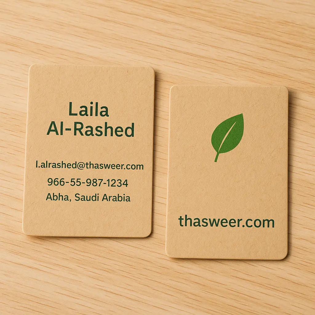 Eco-Friendly Business Cards