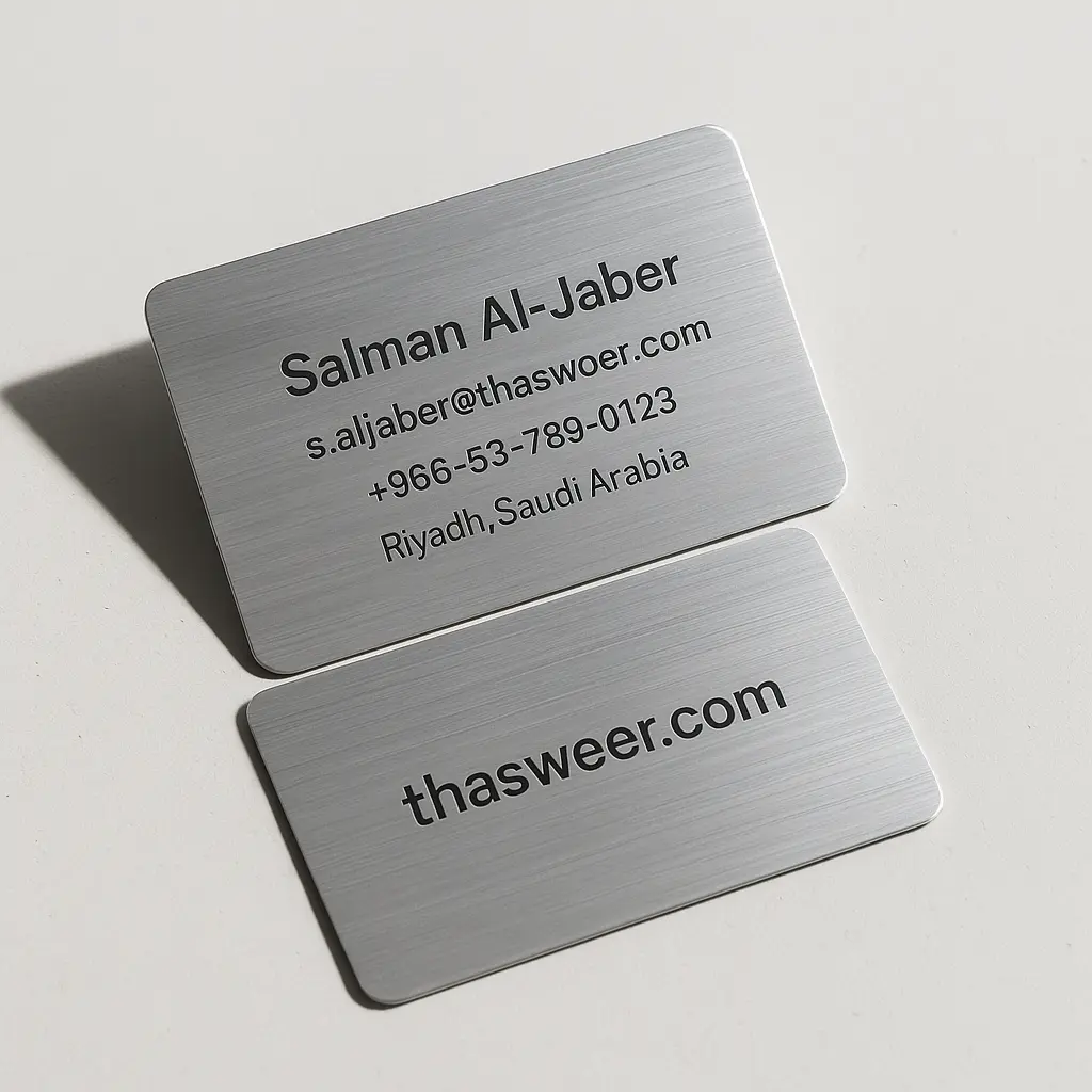 Luxury Metal Business Cards