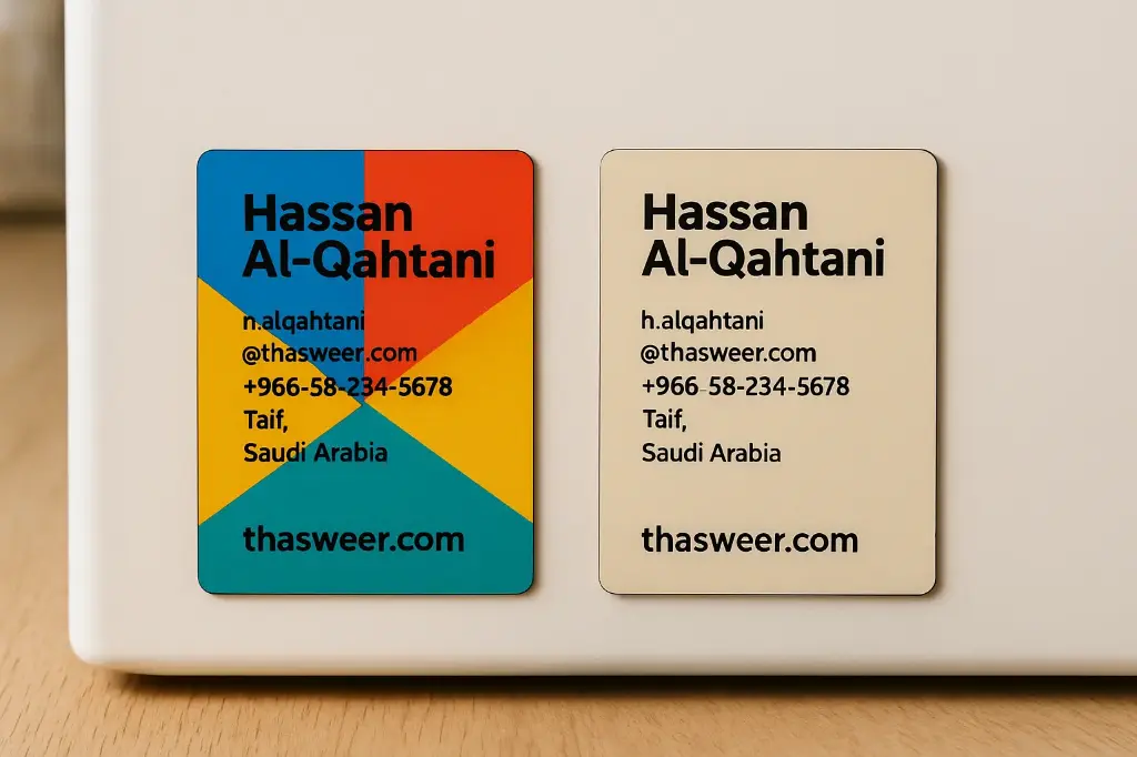 Magnetic Business Cards