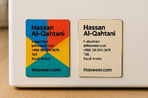 Magnetic Business Cards