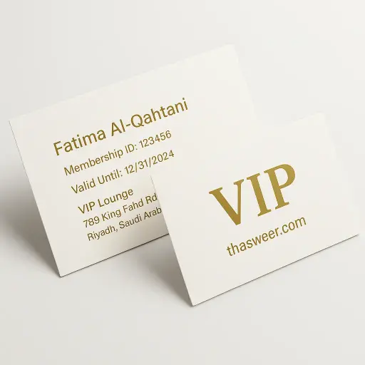 VIP Membership Business Cards
