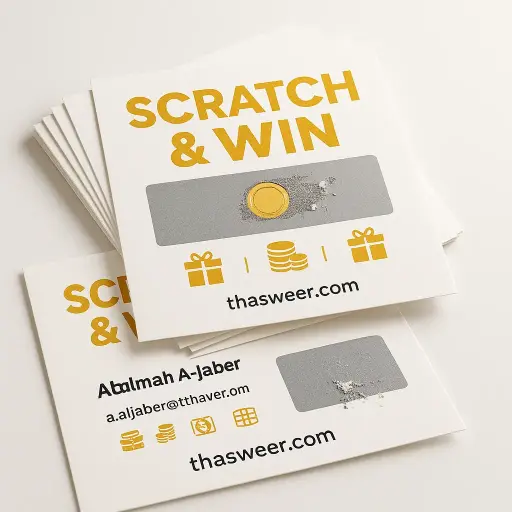 Scratch & Win Flyers